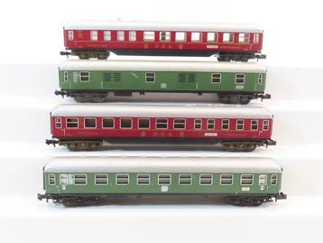 Minitrix N - o.a. 51 3012 00 - Modeltrein personenwagen (4), Nieuw