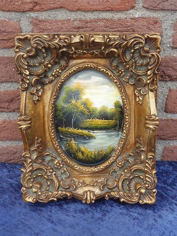 Decoratief ornament - Barok - Nederland - Handgeschilderde