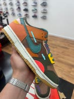 Nike Dunk Low Scrap “Archeo Brown“ 41, Bruin, Nieuw, Nike , Sneakers of Gympen