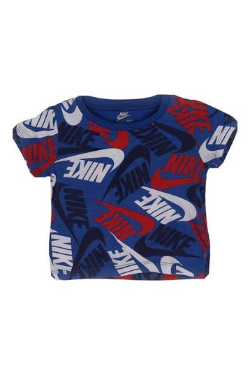 Nike T-shirt Jongens in maat 86 Blauw, Kinderen en Baby's, Kinderkleding | Overige, Verzenden, Zo goed als nieuw, Nike, Jongen of Meisje
