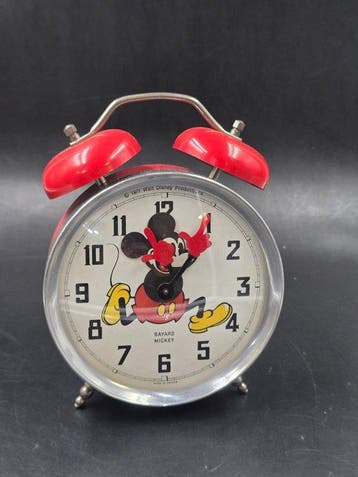 Topolino - Bayard - 1 Geanimeerde wekker - 1977, Verzamelen, Nieuw