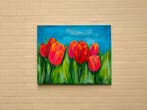 Fleurige tulpen (Schilderijen, Sfeer & Stijl), Ophalen of Verzenden, Nieuw