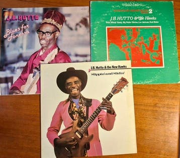J.B. Hutto - Great 3 albums from Chicago blues legend -, Nieuw in verpakking