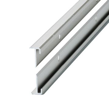 Co-pro Open Trapprofiel Achterzijde PVC - 10 mm - RVS, Ophalen of Verzenden, Nieuw