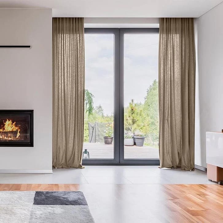 Fresh and Co Gordijnen In Between - Haken of Ringen 150 x, Huis en Inrichting, Slaapkamer | Beddengoed, Nieuw, Verzenden