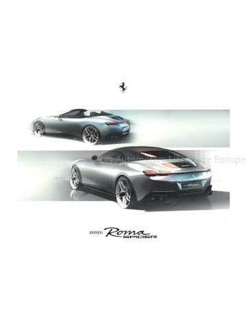 2023 FERRARI ROMA SPIDER LITHOGRAFIE, Nieuw, Ferrari, Author