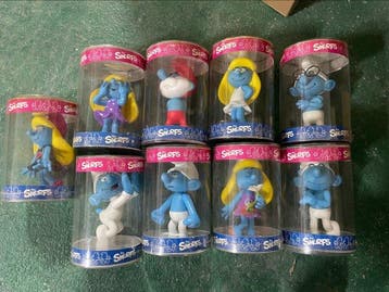 Themacollectie - Smurfenfiguren – Set van 8 Stijlen - PEYO