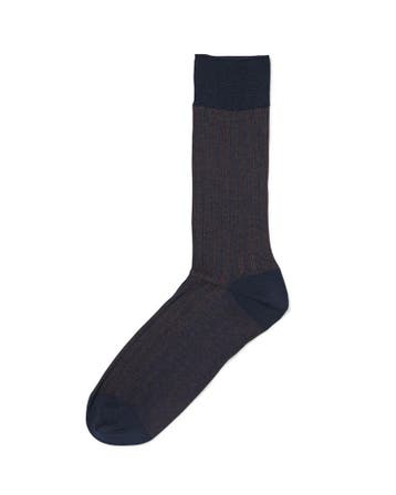 HEMA Herensokken rib donkerblauw 2+1 gratis, Kleding | Heren, Verzenden, Nieuw