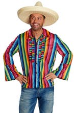 Mexicaanse Blouse Kleurig - 56, Kleding | Dames, Verzenden, Nieuw