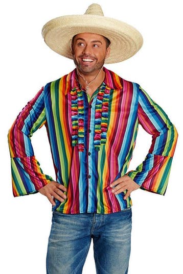 Mexicaanse Blouse Kleurig - 56, Verzenden, Nieuw