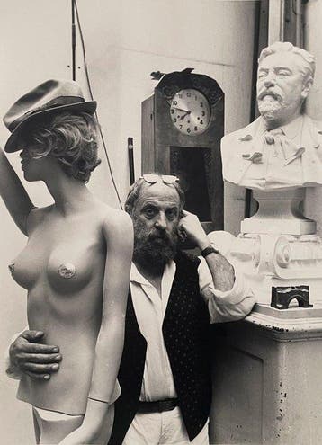 Pascal Baril (1963) - Le sculpteur César dans son atelier