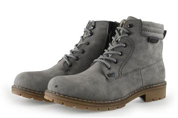 Rieker Veterboots in maat 42 Grijs, Verzenden, Overige typen, Zo goed als nieuw, Grijs