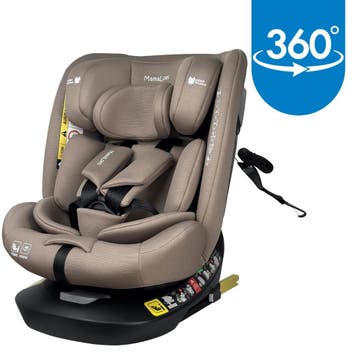 MamaLoes Sef Taupe 40-150 cm 360° i-Size Autostoel, Kinderen en Baby's, Autostoeltjes, Verzenden, Nieuw, 15 t/m 36 kg, Isofix