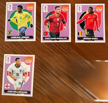 2026 Panini FIFA World Cup 2026 Cristiano Ronaldo, Jude, Nieuw