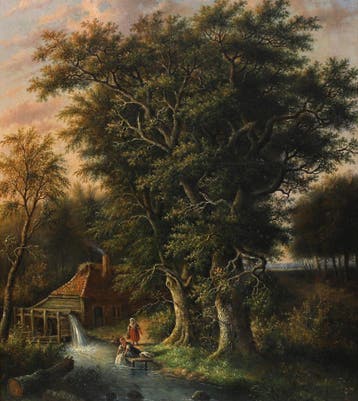 B.C. Schneiders van Greyffenswerth (1803-1873), Boslandschap