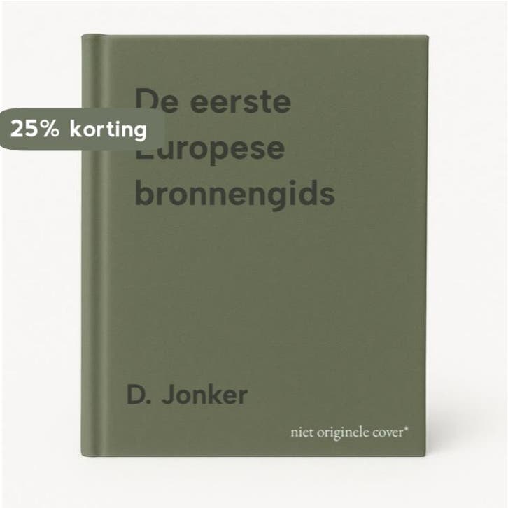 De eerste Europese bronnengids 9789075675184 D. Jonker, Boeken, Reisgidsen, Zo goed als nieuw, Verzenden
