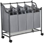 Hoppa! LSF005GS Wasmand 4 Vakken 140 L van 49 voor 29, Ophalen of Verzenden, Nieuw