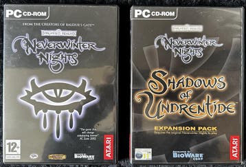 Neverwinter Nights Shadows of Undrentide PC Game Small Box, Verzenden, Nieuw