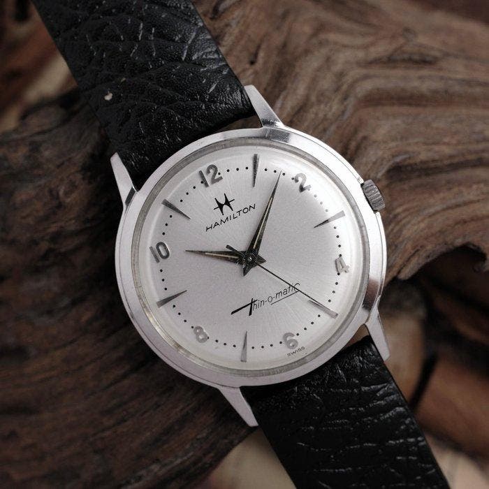 Hamilton - Thin-o-matic - Zonder minimumprijs - Automatic -, Sieraden, Tassen en Uiterlijk, Horloges | Heren
