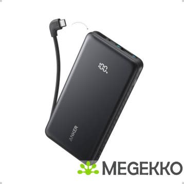 Anker Zolo 10.000 mAh Powerbank met Kabel, Verzenden, Nieuw, Anker