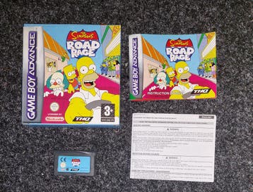 The Simpsons Road Rage (Nintendo Gameboy Advance tweedehands, Ophalen of Verzenden, Zo goed als nieuw