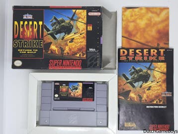 Super Nintendo / Snes - Desert Strike Return To The Gulf - U, Verzenden, Gebruikt