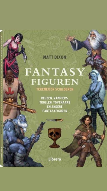 Fantasyfiguren tekenen en schilderen - Matt Dixon, Boeken, Verzenden, Zo goed als nieuw, Matt Dixon