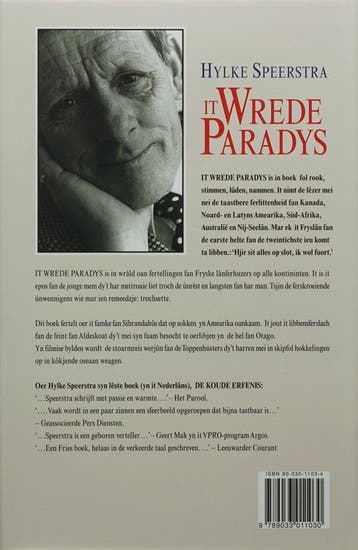 It wrede paradys 9789033011030 H. Speerstra, Verzenden, Gelezen, H. Speerstra
