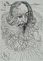 Salvador Dali (1904-1989) - Cervantes, Antiek en Kunst