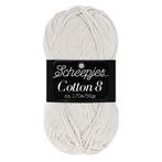 Scheepjes Cotton 8 - 700 - Haakgaren / Breigaren, Ophalen of Verzenden, Nieuw, Breien of Haken, Wol of Garen