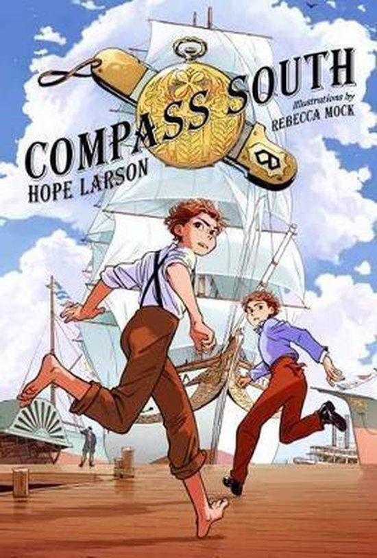FOUR POINTS 01 COMPASS SOUTH 9781250121844 Hope Larson, Boeken, Taal | Engels, Zo goed als nieuw, Verzenden