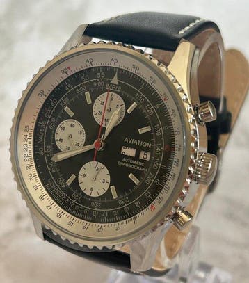 AVIATION - Automatic Chronograph - Zonder minimumprijs -, Nieuw