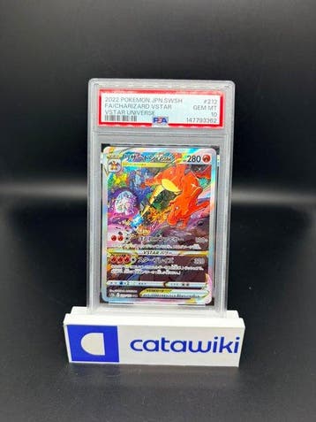 Pokémon - 1 Graded card - Charizard VSTAR 212/172 PSA 10 -, Nieuw