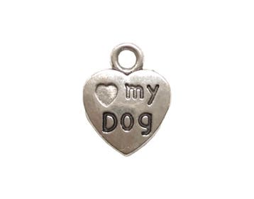 Bedel hart love my dog, Ophalen of Verzenden, Nieuw