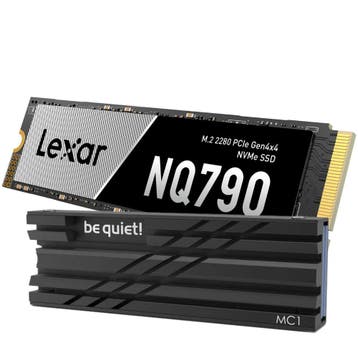 Lexar NQ790 1TB + be quiet! M.2 SSD-koeler Bundel, Verzenden, Nieuw