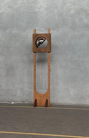 Edoardo Lietti Studio - Staande lamp - Luigi - Hout