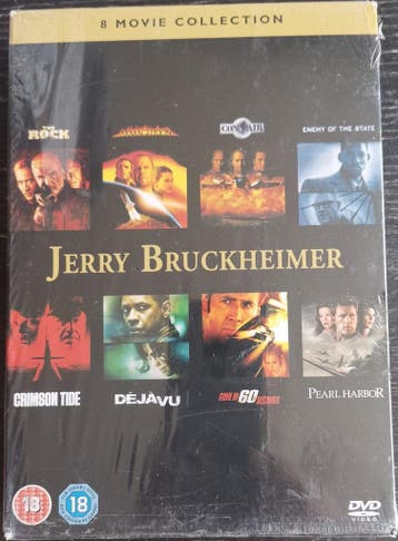 Jerry Bruckheimer 8 movie collection        Gratis verzenden, Vanaf 16 jaar, Verzenden, Nieuw in verpakking, Actie en Avontuur