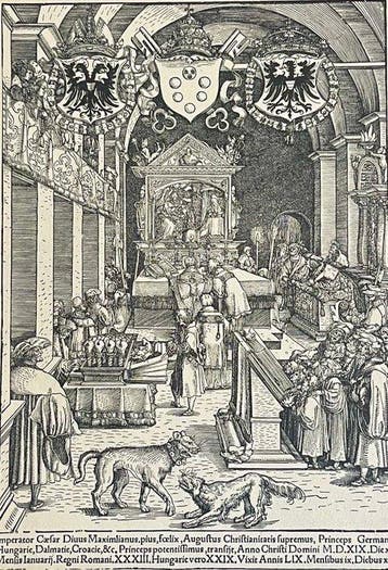 Hans Weiditz (after) - Messa di Massimiliano I d’Asburgo