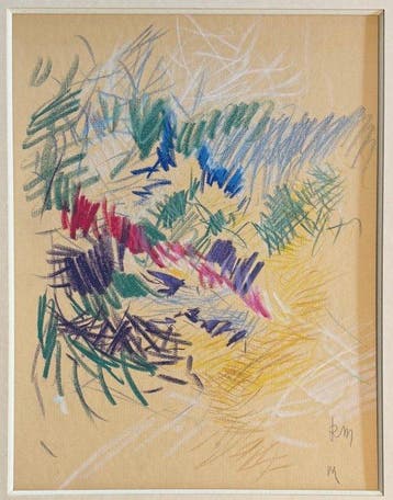 René Mels (1909-1977) - Composition abstraite lyrique au