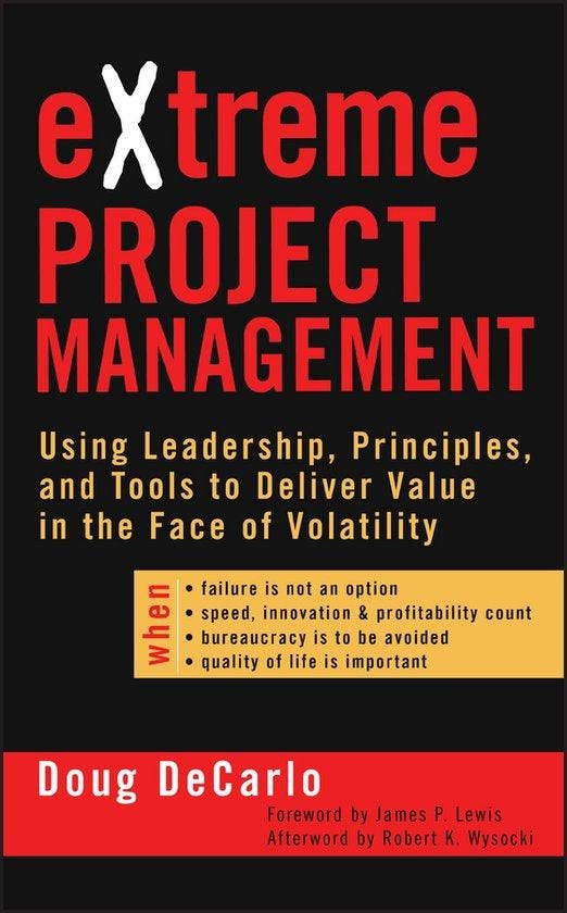 Extreme Project Management 9780787974091 Douglas Decarlo, Boeken, Taal | Engels, Gelezen, Verzenden
