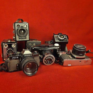 Ricoh, Yashica, Kodak, Polaroid Vintage & Classic Camera, Nieuw