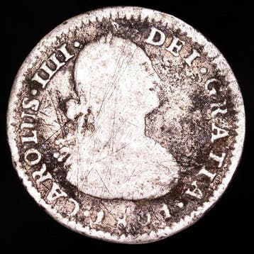 Spanje. Carlos IV. Real Ceca de Potosí. 1801 P.P (Zonder