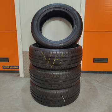 185/55R15 82H Goodyear EfficientGrip - 4x gebruikte banden, Ophalen, Gebruikt, 15 inch, 185 mm