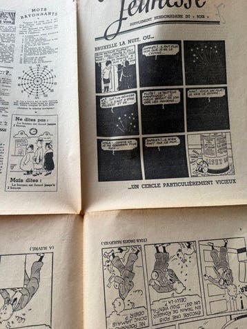 Soir Jeunesse - fascicule non découpé - Exceptionnel État, Boeken, Stripboeken, Nieuw