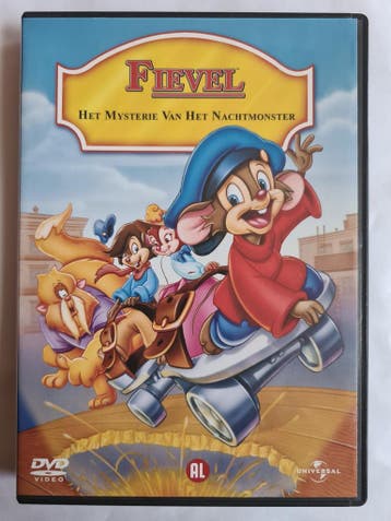 FIEVEL HET MYSTERIE VAN HET NACHTMONSTER (DVD), Verzenden, Gebruikt