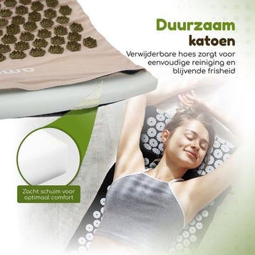 2dekans | Amati Blue Lotus Spijkermat - Incl. Kussen en, Ophalen of Verzenden, Zo goed als nieuw