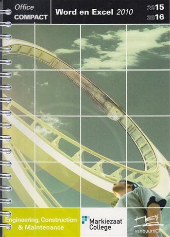 Cursusboek Word en Excel 2010 9789059064751, Boeken, Verzenden, Zo goed als nieuw