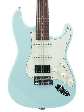 Suhr Classic S Antique Sonic Blue (Instrument,S-Style), Muziek en Instrumenten, Ophalen of Verzenden, Nieuw, Solid body
