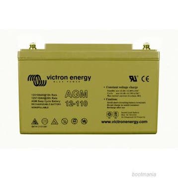 Victron AGM Deep Cycle accu met schroefdraad 12V/110Ah (M8), Verzenden, Nieuw