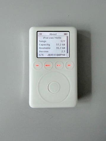 Apple - iPod (3rd generation) 40Gb iPod, Nieuw